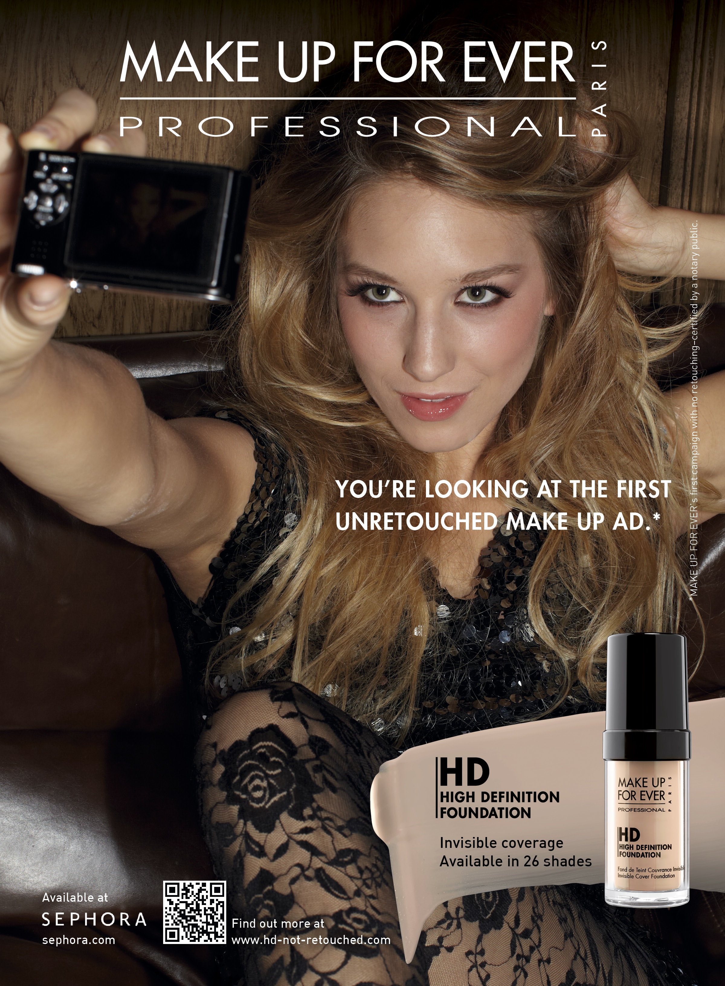  Make  Up  For Ever  Debuts The First Unretouched Makeup Ad 