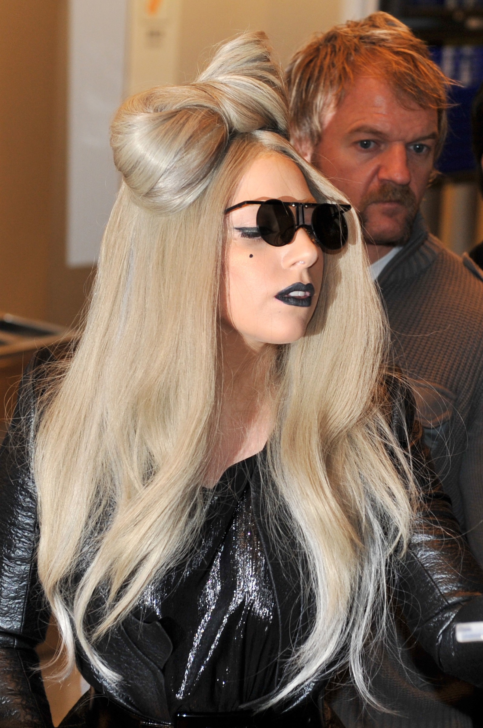 US pop singer Lady Gaga (C) arrives at N 5 Hairstyles to Complete Your Halloween Costume