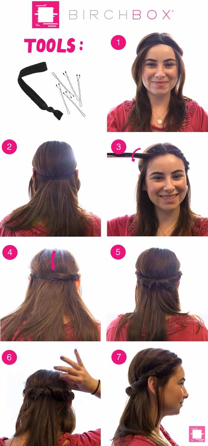 4 Great Ways to Wear an Elastic Headband