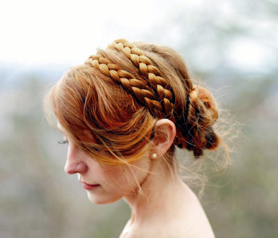 Hairstyle Idea From Pinterest: Headband Braid How To | StyleCaster