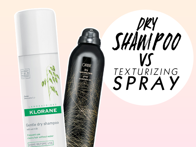 dry shampoo texturizing spray