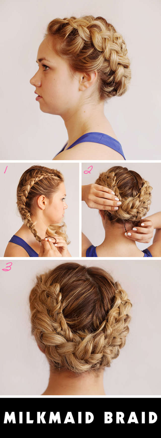 22 Best Milkmaid Braid Hairstyle Ideas  Chic Milkmaid Braids  Hairstyles  Weekly