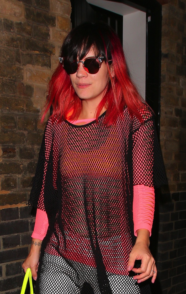 Lily Allen Red Hair