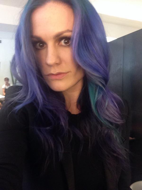Celebrities with Purple Hair Color | StyleCaster