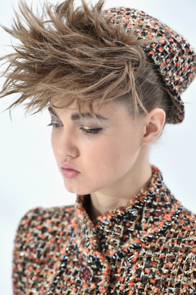 Chanel Haute Couture Brings Us '80s Boy Band Hair and Metallic Makeup –  StyleCaster