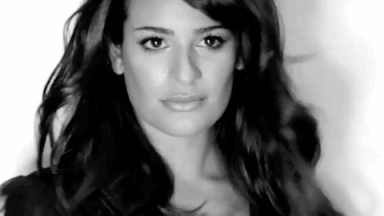 lea michele photoshoot gif