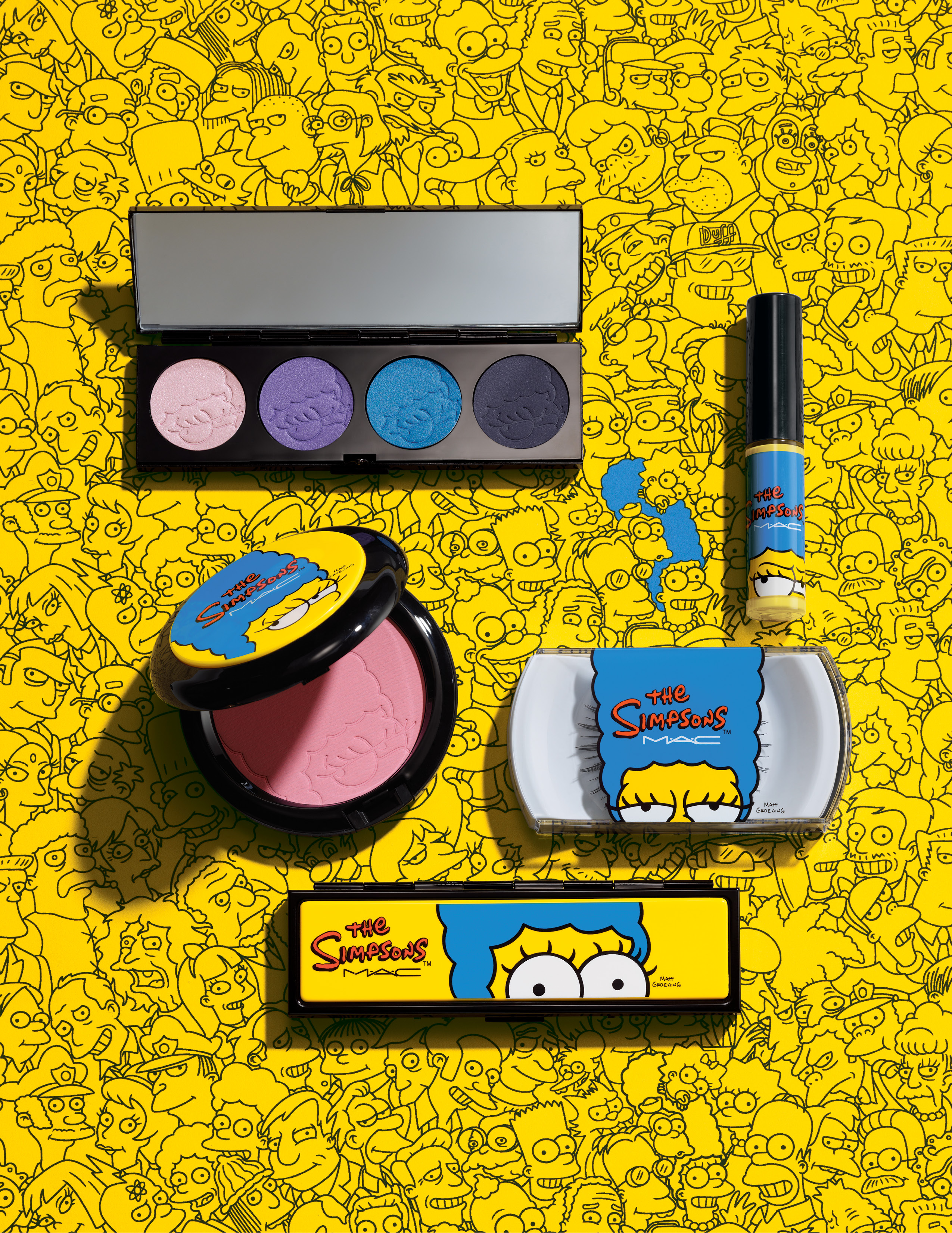mac cosmetics the simpsons