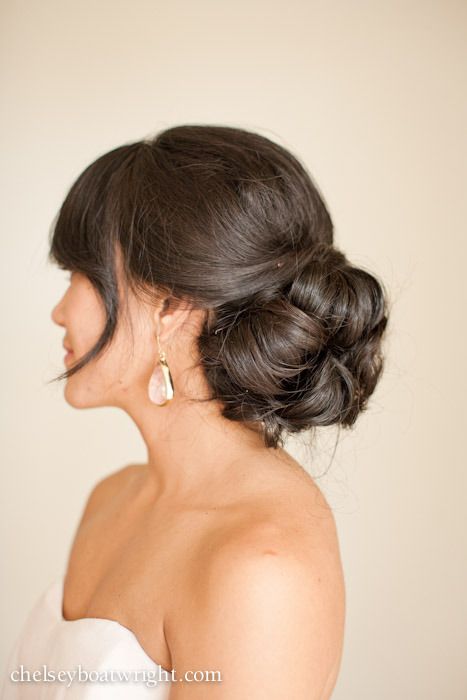 Got Bangs? 5 Fringe Friendly Wedding Hairstyles | OneFabDay.com