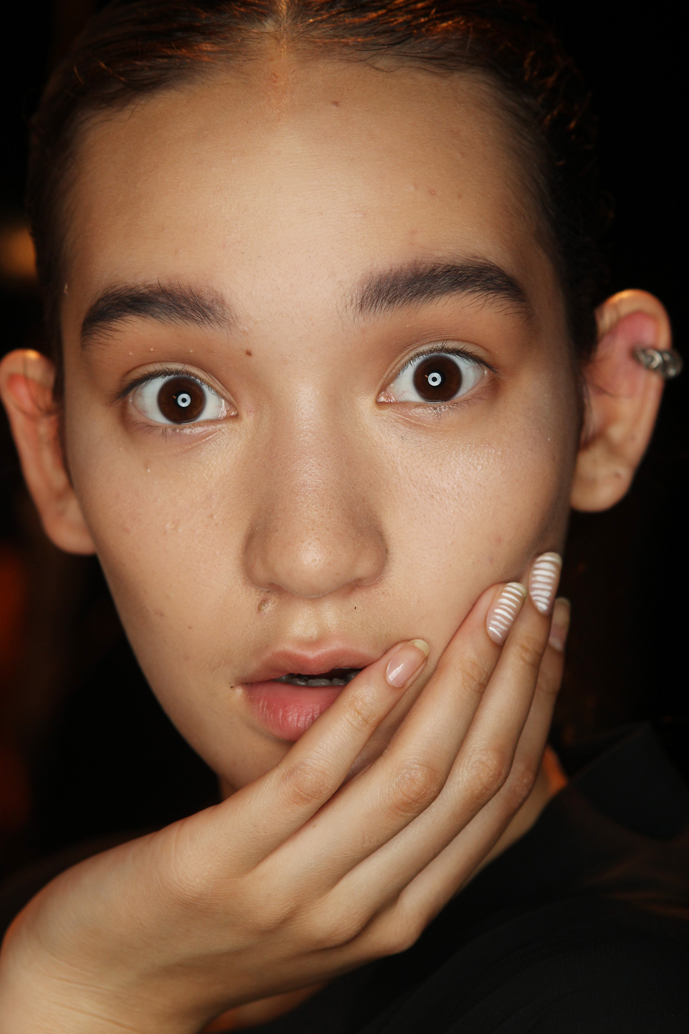 prabal gurung nails spring 2015 new york fashion week