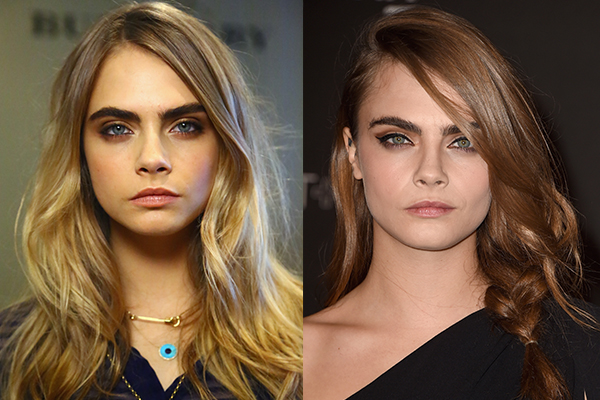 Cara Delevingne Dyes Her Hair Brown See Pictures Of The New Brunette