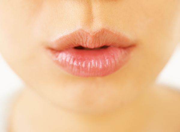 Close-up Of Woman Pouting