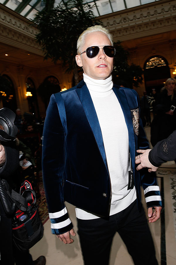 Jared Leto Goes Platinum Blonde After Cutting Off Long Hair | StyleCaster